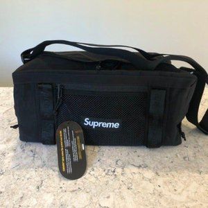Supreme Black Mini Duffle Bag FW2020 W1